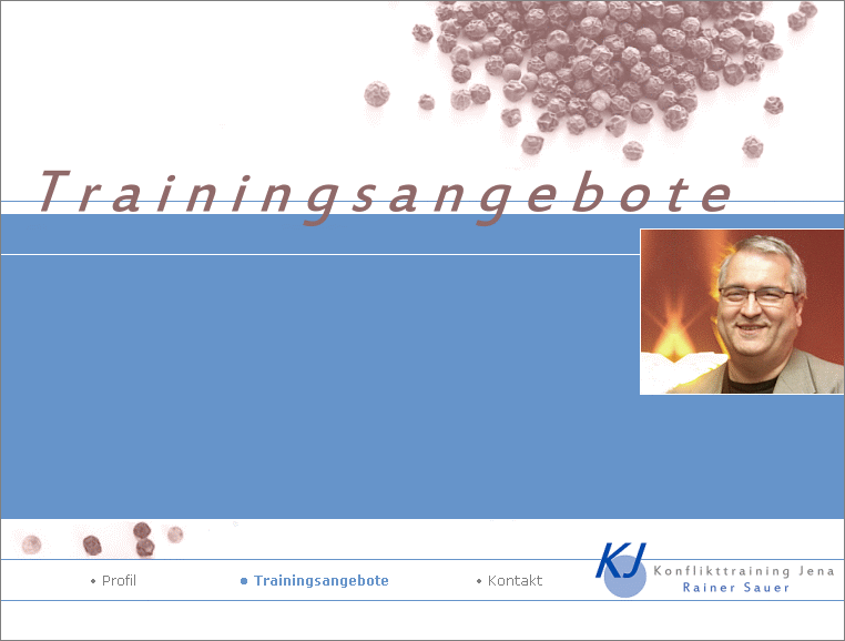 Konflikttraining Jena - Rainer Sauer - Trainingsangebote